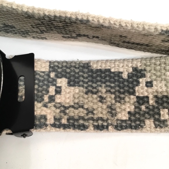 Unbranded 3-Color Digital Pattern Camouflage  Canvas Belt - Picture 4 of 5